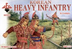 Red Box 1/72 Korean Heavy Infantry # 72014 - Plastic Model Figures
