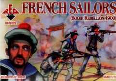 Red Box 1/72 French sailors (Boxer Uprising) # 72025 - Plastic Model Figures