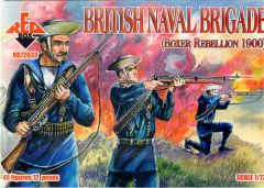 Red Box 1/72 British Naval Brigade (Boxer Rebellion 1900) # 72033 - Plastic Model Figures
