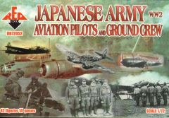 Red Box 1/72 Japanese Airmen # 72052 - Plastic Model Figures