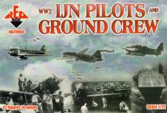 Red Box 1/72 IJN pilots and ground crew (WWII) # 72053 - Plastic Model Figures