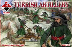 Red Box 1/72 Turkish Artillery 17th century # 72067 - Plastic Model Figures