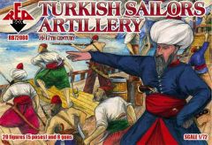 Red Box 1/72 Turkish sailors artillery, 16-17th century # 72080