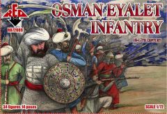 Red Box 1/72 Osman Eyalet infantry, 16-17th century # 72088 - Model Figures