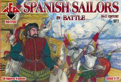 Red Box 1/72 Spanish Sailors in Battle 16-17 century # 72103