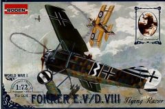 Roden 1/72 Fokker E.V/D.VIII # 004 - Plastic Model Kit