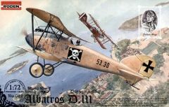 Roden 1/72 Albatros D.III Oeffag S.53.2 # 022 - Plastic Model Kit