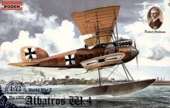 Roden 1/72 Albatros W.4b early # 028 - Plastic Model Kit