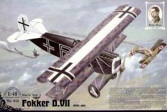 Roden 1/48 Fokker D.VII OAW (mid) # 418 - Plastic Model Kit
