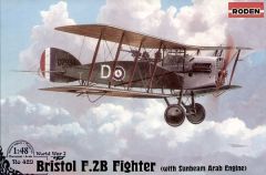 Roden 1/48 Bristol F.2b Fighter with Sunbeam Arab engine # 429 - Plastic Model Kit