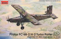 Roden 1/48 Pilatus PC-6B-2/H-2 Turbo Porter # 443 - Plastic Model Kit