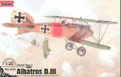 Roden 1/32 Albatros D.III # 606 - Plastic Model Kit