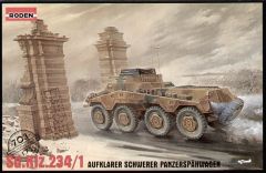 Roden 1/72 Sd.Kfz.234/1 Panzerspahwagen # 703 - Plastic Model Kit