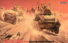 Roden 1/72 Sd.Kfz.263 Schwerer Panzerfunkenwagen # 708 - Plastic Model Kit