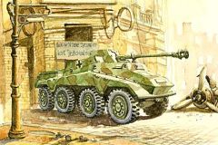 Roden 1/72 Sd.Kfz.234/4 # 709 - Plastic Model Kit