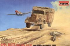 Roden 1/72 Opel Blitz 3t # 710 - Plastic Model Kit
