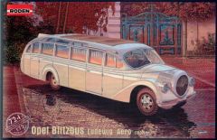 Roden 1/72 Opel Blitzbus Ludewig Aero (1937) # 724 - Plastic Model Kit