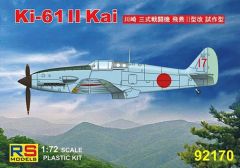 RS Models 1/72 Kawasaki Ki-61 II Kai # 92170 - Plastic Model Kit