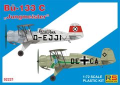 RS Models 1/72 Bucker Bu-133C "Jungmeister" Luftwaffe and Germany # 92221