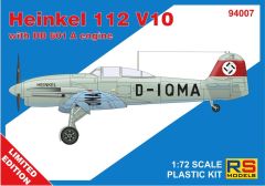 RS Models 1/72 Heinkel He-112V-10 # 94007