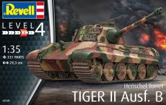 Revell 1/35 (Henschel Turret) TigerII Ausf.B # 03249