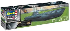 Revell 1/72 Typ VIIC/41 German Submarine # 05163