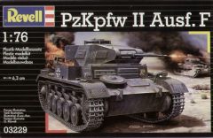 Revell 1/72 Panzer II AusF F # 03229 - Plastic Model Kit