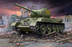 Revell 1/72 Russian T-34/85 # 03302 - Plastic Model Kit