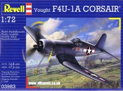 Revell 1/72 Vought F4U-1D CORSAIR # 03983 - Plastic Model Kit