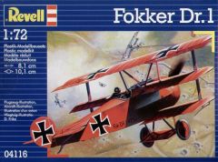 Revell 1/72 Fokker Dr.I # 04116 - Plastic Model Kit