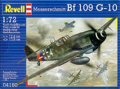 Revell 1/72 Messerschmitt Bf 109 G-10 # 04160 - Plastic Model Kit