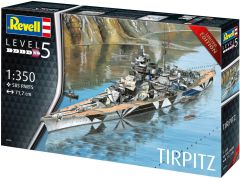 Revell 1/350 Tirpitz German Battleship  # 05096