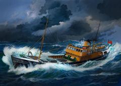 Revell 1/142 North Sea Trawler # 05204 - Plastic Model Kit