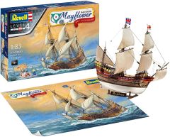 Revell 1/83 Gift Set - Mayflower 400th Anniversary # 05684