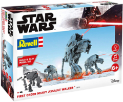 Revell 1/164 Build & Play First Order Heavy Assault Walker # 06772