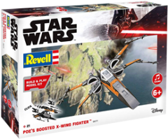 Revell 1/78 Poe’s Boosted X-Wing Fighter # 06777
