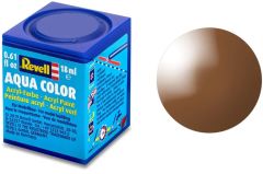 Revell 18ml Mud Brown (RAL 8003) Gloss Aqua Colour # 80