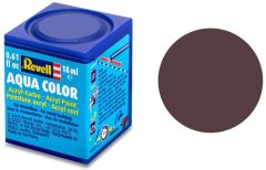 Revell 18ml Leather Brown (RAL 8027) Matt Aqua Colour # 84