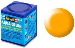 Revell 18ml Lufthansa Yellow (RAL 1028) Silk Aqua Colour # 310