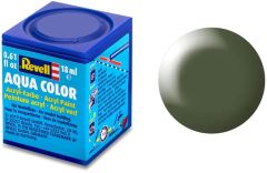 Revell 18ml Olive Green (RAL 6003) Silk Aqua Colour # 361