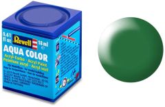 Revell 18ml Leaf Green (RAL 6001) Silk Aqua Colour # 364