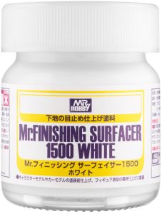 Mr Finishing Surfacer 1500 40ml White Mr Hobby # SF-291