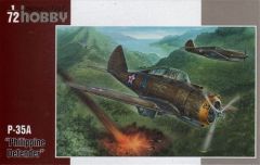 Special Hobby 1/72 Seversky P-35A Phillipines Defender  # 72237 - Plastic Model Kit