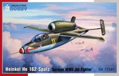 Special Hobby 1/72 Heinkel He-162A Spatz ‘German WWII Jet Fighter’ # 72341