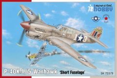 Special Hobby 1/72 Curtiss P-40K-1/5 Warhawk # 72379