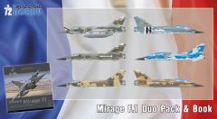 Special Hobby 1/72 Dassault Mirage F.1 Duo Pack & Book # 72414