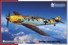 Special Hobby 1/72 Messerschmitt Bf 109 E-7 Trop 'Braving Sand and Snow' # 72462