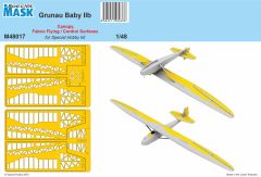 Special Hobby 1/48 Grunau Baby IIB Canopy Mask # 48017