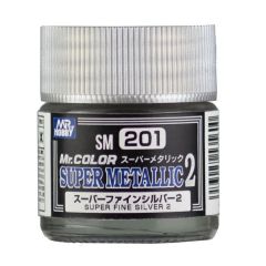 Mr Color 10ml Super Fine Silver 2 # 201