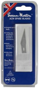 Swann Morton Pack Of 5 No.2 Blade to fit SM9106 No.2 and SM9107 no.5 handle # 9122